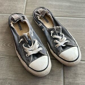Gray converse low chucks